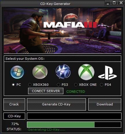 mafia 2 keygen serial key generator download